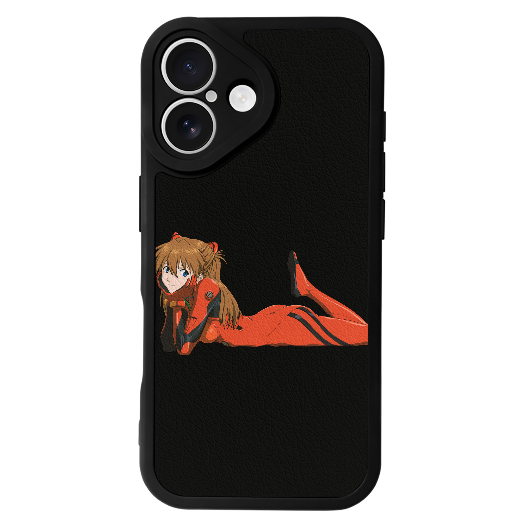 （画像用） EVA 新世紀エヴァンゲリオン 【iPhone 16シリーズ対応】シリコンスマホケース（レザー調） 材質：シリコン